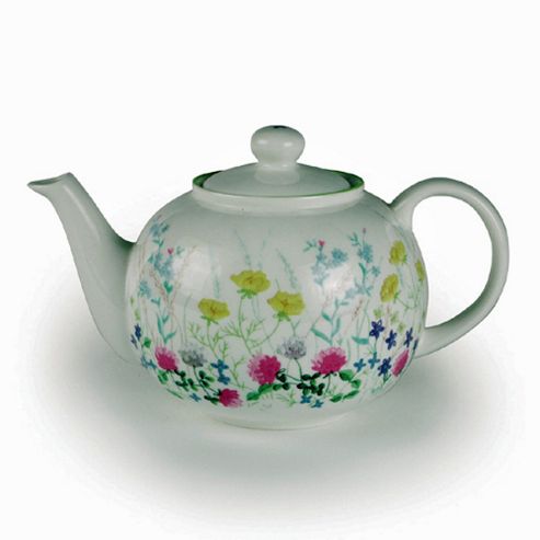 Image of Nina Campbell Meadow Flowers Medium Teapot