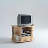 Oestergaard Phono TV Cabinet - Natural lacquered