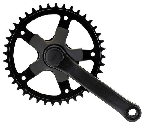 Image of Mighty Junior Chainset In Black