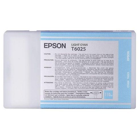 Image of Epson T6025 Light Cyan Ink Cartridge For Stylus Pro 7800/9800