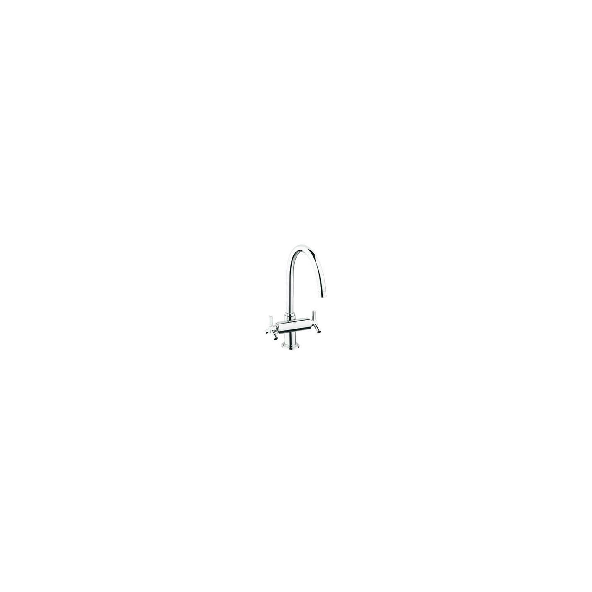 Grohe Ypsilon Mono Sink Mixer Tap, Dual Handle, Chrome at Tesco Direct