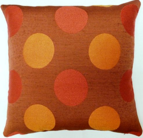 Image of May-lean Metropolitian Jacquard Weave Cushion - Feather And Down