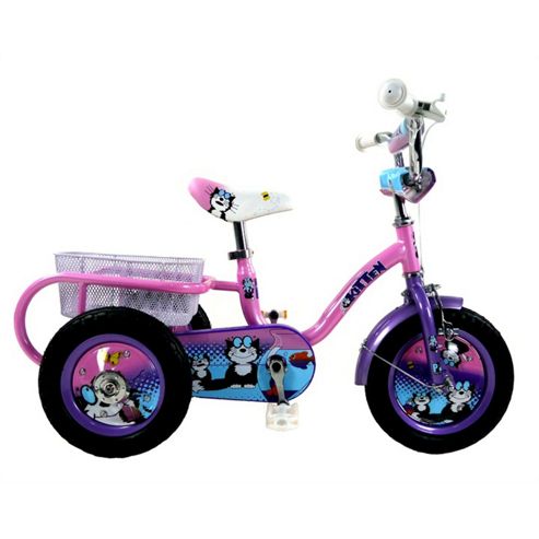 Image of Concept Pedal Pals Kitten 12--- Wheel Trike, Purple/pink
