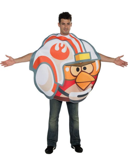 Image of Angry Birds Luke Fighter Pilot Costume