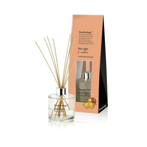 Image of Baylis And Harding Beauticology Reed Diffuser, Mango And Mandarin