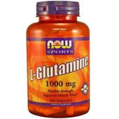 Now L-Glutamine 1000 mg 120 Capsules
