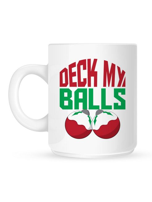 Image of Deck My Balls 10oz Ceramic Mug