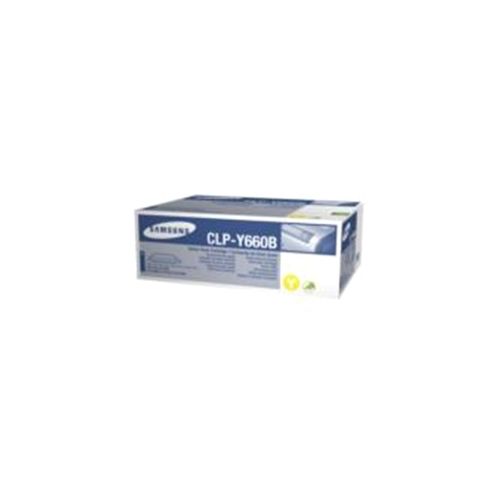 Image of Samsung Clp-y660b Toner Cartridge - Yellow