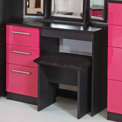 Image of Welcome Furniture Knightsbridge Vanity - Black - Black