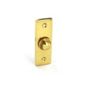 Securit S2257 Victorian Bell Push Oblong 75mm