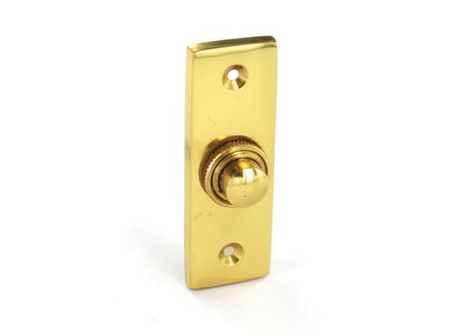 Image of Securit S2257 Victorian Bell Push Oblong 75mm