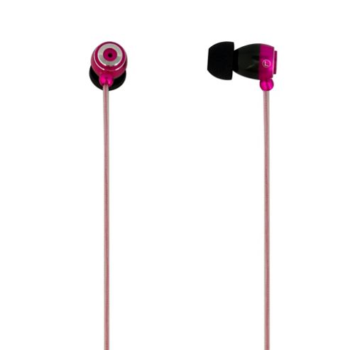 Image of Mitec Metal Earphones Pink