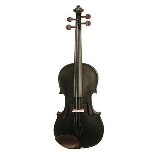 Image of Stentor 1401 Harlequin Violin In Black (full Size)