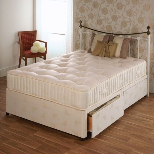 Image of Repose 1000 Platform Divan Bed - Super King / 0 Drawer