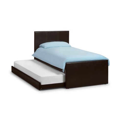 Image of Guest Bed Leather Bed Frame
