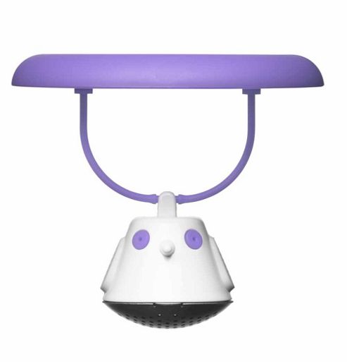 Image of Qdo T Bird Swing Tea Infuser, Purple