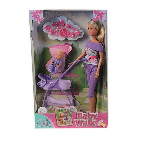 Image of Steffi Love Baby Walk Doll