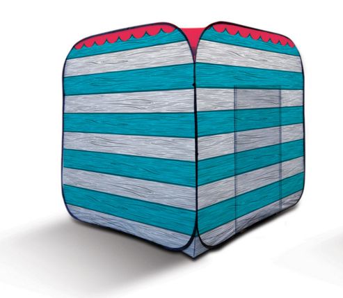 Image of Pop Up Beach Hut (blue)