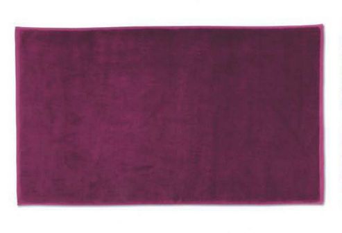 Image of M--ve Bamboo Luxe Bath Mat Velours - Berry