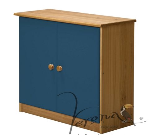 Image of Rustic Retreat Ribera Sideboard - Antique / Blue