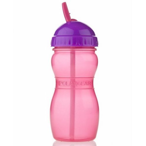 Image of Polar Gear Aqua Sip Flip Top Bottle 350ml Pink