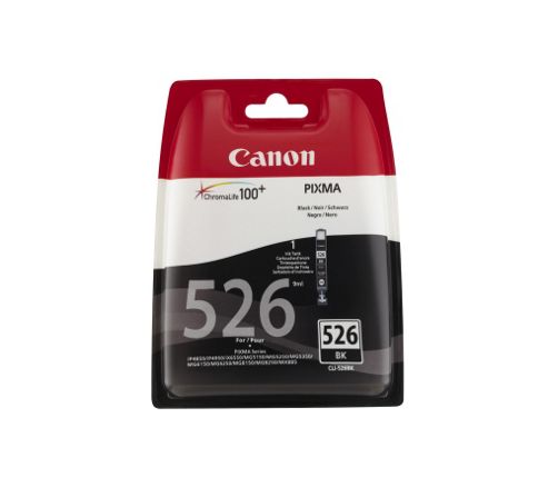 Image of Canon Cli-526 Bk Inkjet Cartridge Black