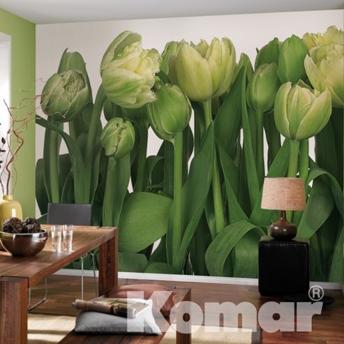 Image of Komar Tulips Wall Mural - 368 X 254 Cm