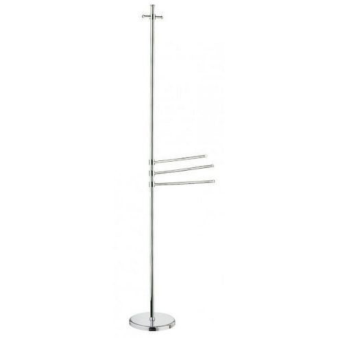 Image of Nicol Torino 52 Cm Cloth Stand In Chrome