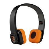 Veho Gumball Edition Bluetooth Wireless Headphones - Black/Orange