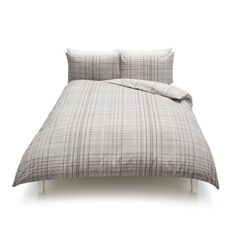 pink brushed cotton duvet set