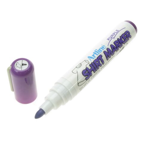 Image of Artline T-shirt Marker - Purple