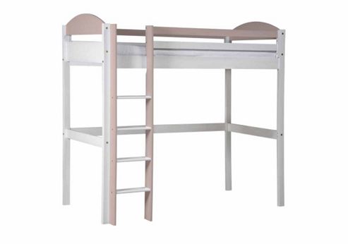 Image of Maximus High Sleeper White With Pink Details