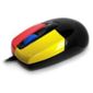 Accuratus Junior Mouse - Optical - Wired - Black - USB - 800 dpi - Scroll Wheel - Symmetrical
