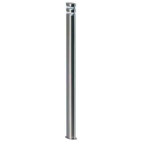 Image of Endon Lighting Large Bollard In Stainless Steel