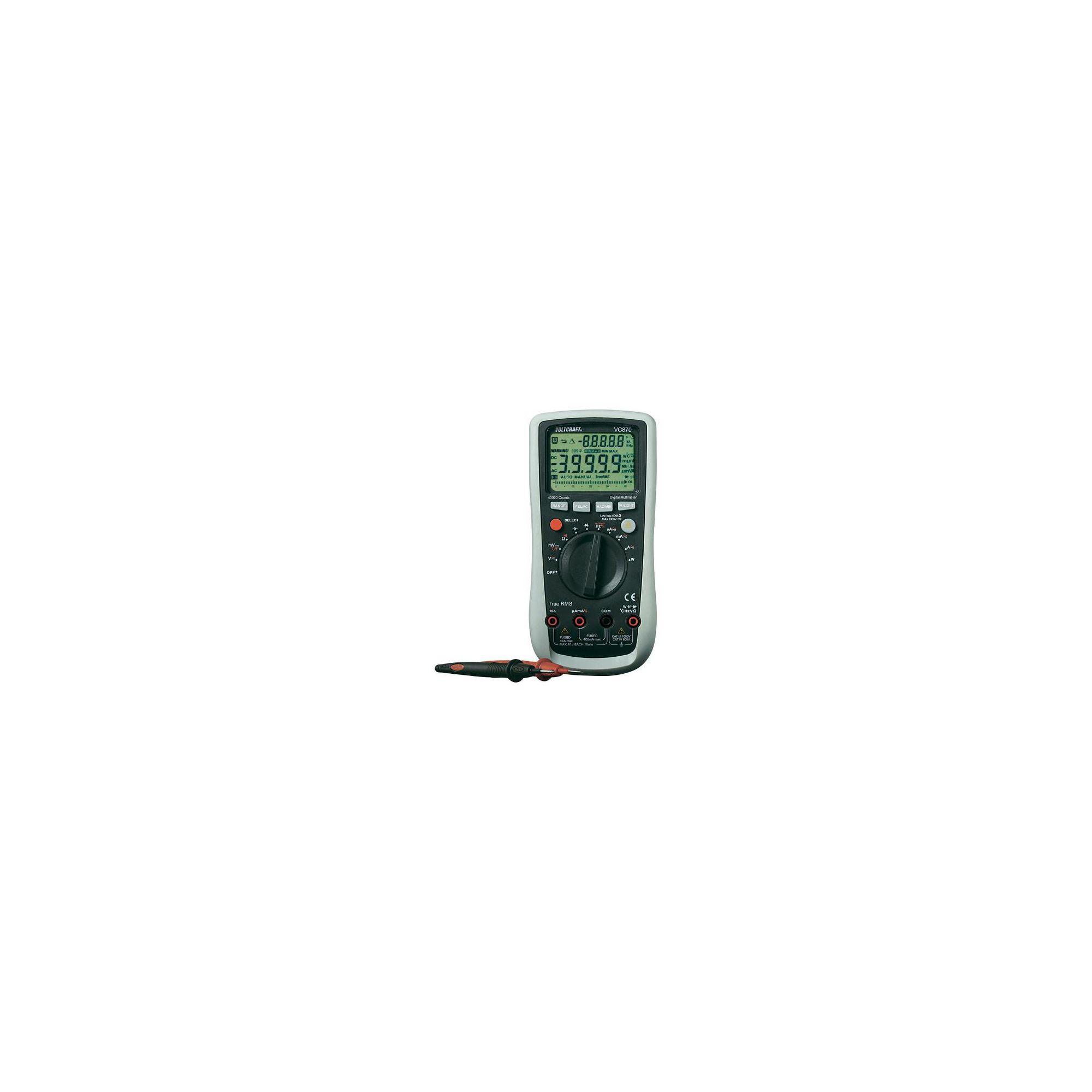 Voltcraft VC870 K Digital Multimeter at Tescos Direct