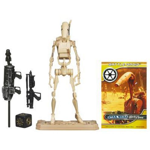 Image of Star Wars Movie Heroes Figure Battle Droid