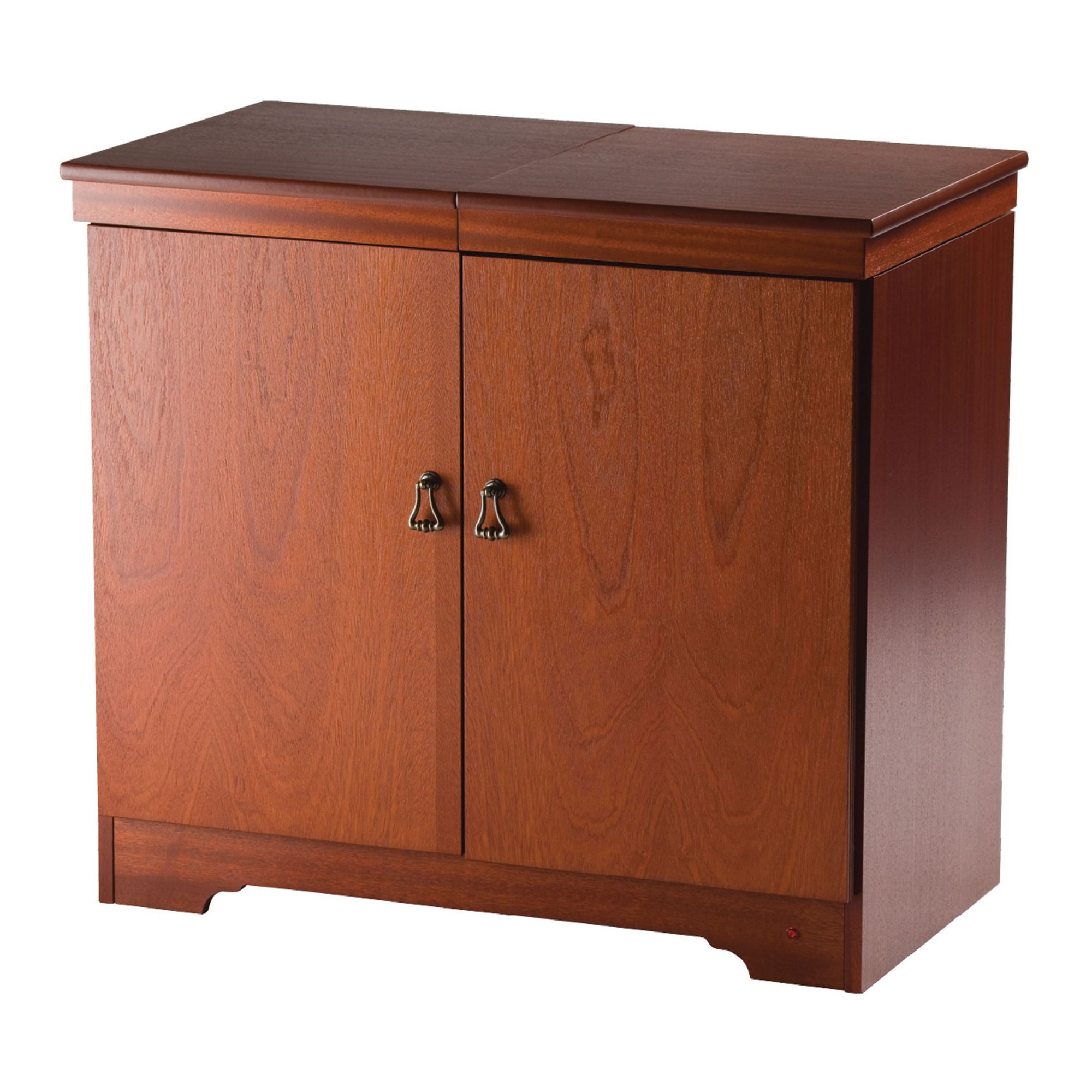 Hostess Gourmet Trolley in Curl Mahogany at Tescos Direct