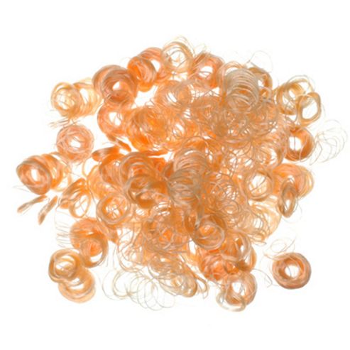 Image of Curly Dolls Hair - Orange