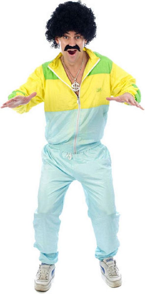 Image of Shell Suit - Adult Costume Size: 36-38