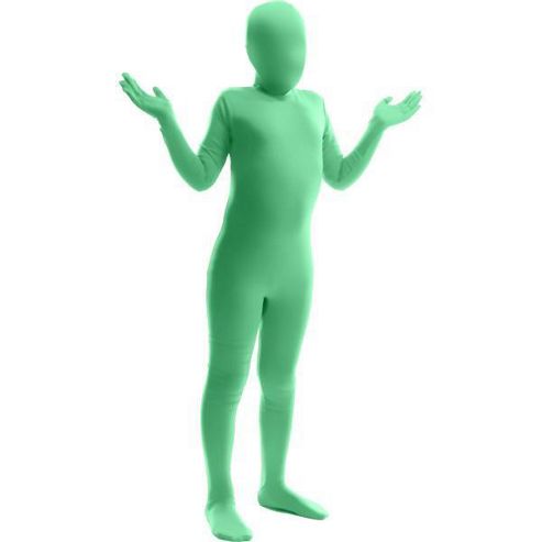 Image of Morphsuit Green - Child Costume 10-12 Years