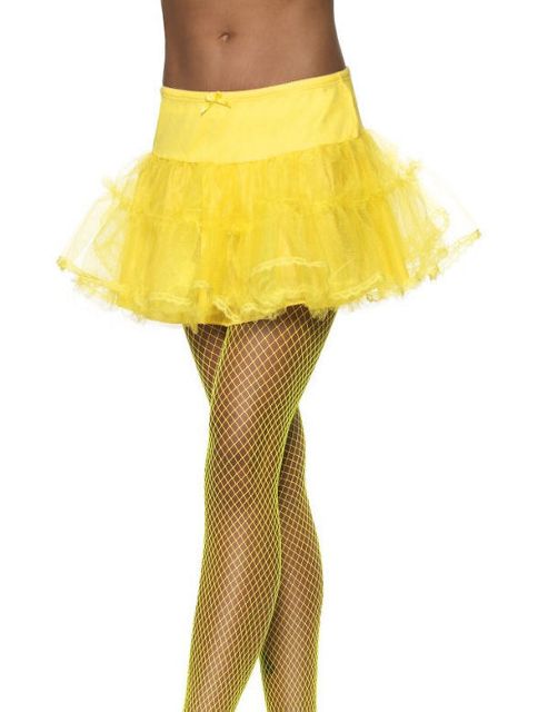 Image of Tulle Petticoat Neon Yellow