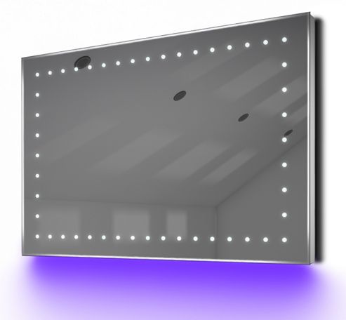 Image of Ambient Shaver Led Bathroom Illuminated Mirror With Demister Pad & Sensor K171u