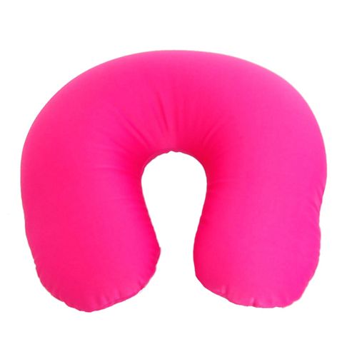 Image of Cozy Time Microbead Pink Neck Cushion
