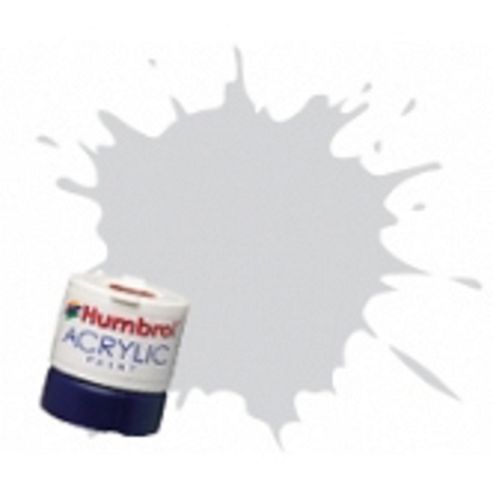 Image of Humbrol Acrylic - 14ml - Satin - No196 - Light Grey