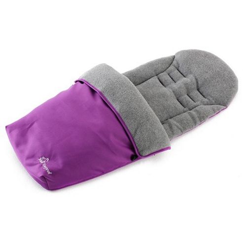 Image of Baby Elegance Jersey Lined Footmuff (purple)