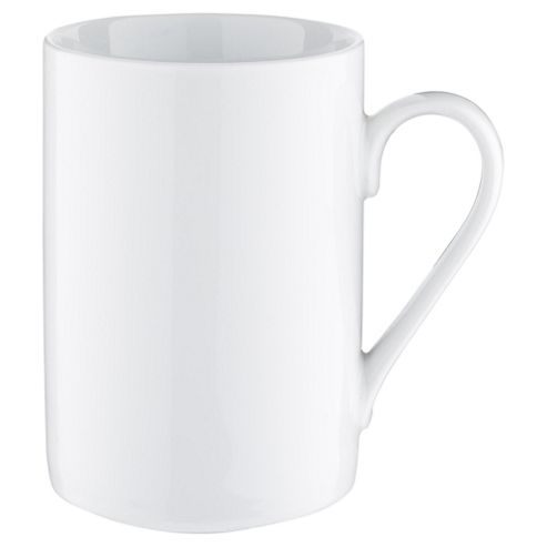 Image of Tesco Basics Porcelain Mug, White