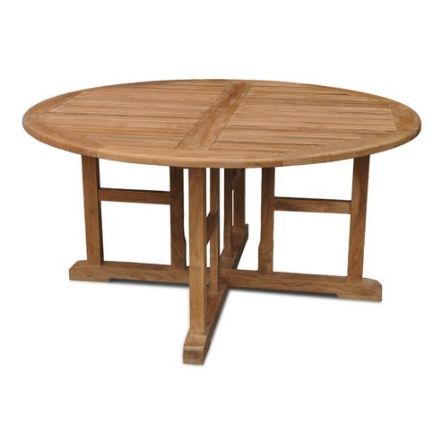Image of Madison Round Teak Table