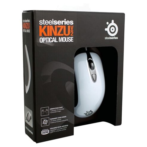 Image of Steelseries Kinzu V2 Gaming Mouse - White