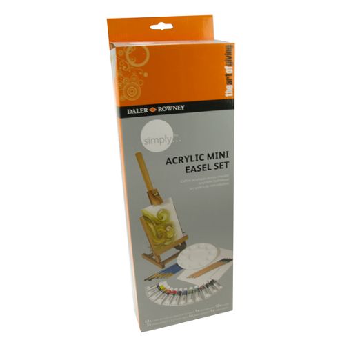 Image of Daler Simply Acrylic Mini Easel Set