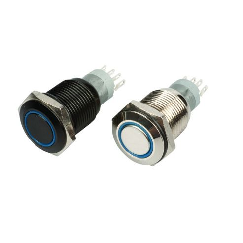 Image of Ip67 Sw Black-blu Illu